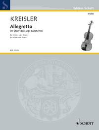 Kreisler, Fritz: Allegretto im Stile von Luigi Boccherini Nr. 8