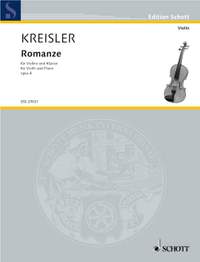 Kreisler, Fritz: Romance Nr. 1 op. 4