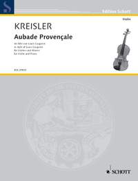 Kreisler, Fritz: Aubade Provençale Nr. 15