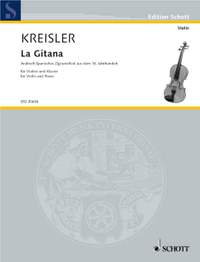 Kreisler, Fritz: La Gitana Nr. 8