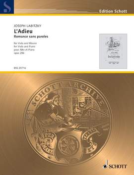 Labitzky, Joseph: L'Adieu op. 286