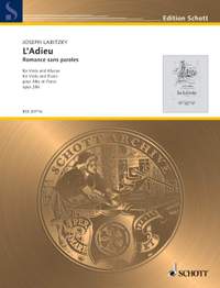 Labitzky, Joseph: L'Adieu op. 286