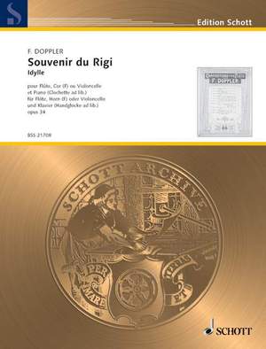 Doppler, Albert Franz: Souvenir du Rigi op. 34