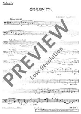 Wagner, Richard: Siegfried-Idyll WWV 103