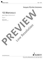 Lemmens, Jacques-Nicolas: 12 Morceaux Product Image