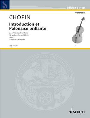 Chopin, Frédéric: Introduction et Polonaise brillante op. 3