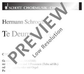 Schroeder, Hermann: Te Deum op. 16
