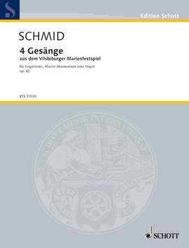 Schmid, Heinrich Kaspar: 4 Gesänge op. 42
