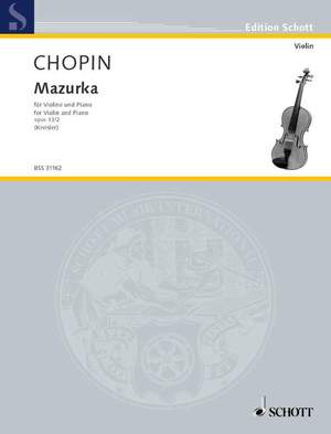 Chopin, Frédéric: Mazurka Nr. 10 op. 33/2