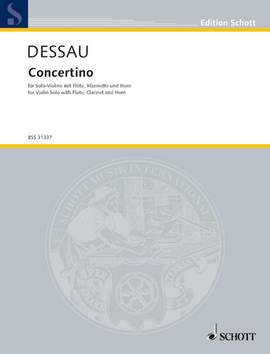 Dessau, Paul: Concertino
