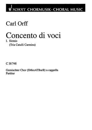 Orff, Carl: Concento di voci