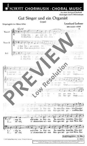 Lechner, Lothar: 2 Madrigale