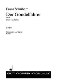Schubert, Franz: Der Gondelfahrer op. 28