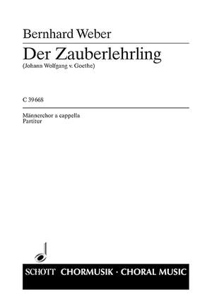 Weber, Bernhard: Der Zauberlehrling