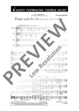 Fussan, Werner: Vier kleine Motetten