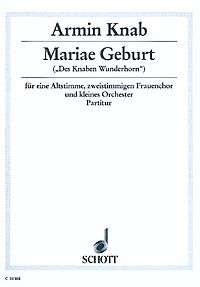 Knab, Armin: Mariae Geburt