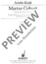 Knab, Armin: Mariae Geburt Product Image