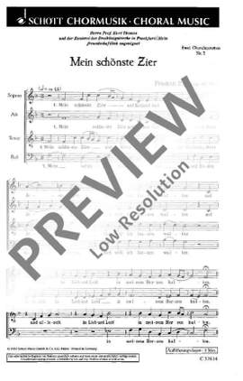 Zipp, Friedrich: Zwei geistliche Choralmotetten op. 40
