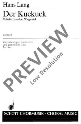 Lang, Hans: Allhier auf grüner Heid
