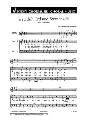 Schroeder, Hermann: Fünf Weihnachtslieder