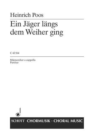 Poos, Heinrich: Vom edlen Jägerleben