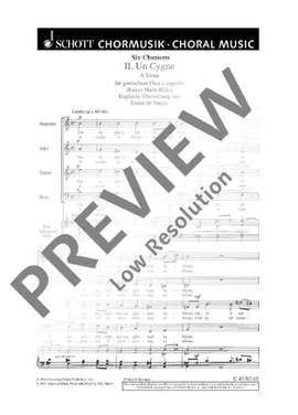 Hindemith, Paul: Six Chansons
