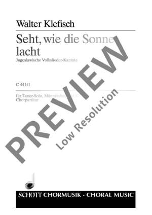 Klefisch, Walter: Seht, wie die Sonne lacht