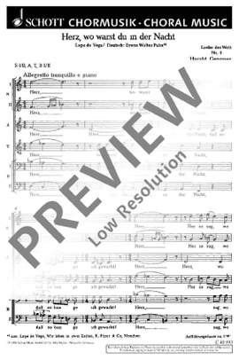 Genzmer, Harald: Lieder der Welt GeWV 31