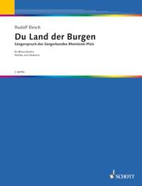 Desch, Rudolf: Sängerspruch des SB Rheinland-Pfalz / Begrüßung der Sänger