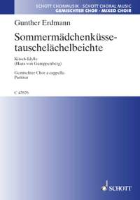 Erdmann, Gunther: Sommermädchenküssetauschelächelbeichte