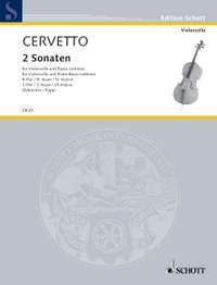 Cervetto, Giacomo: 2 Sonatas Bb major and C major