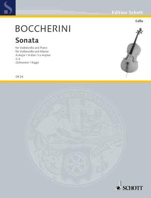 Boccherini, Luigi: Sonata A Major G 4
