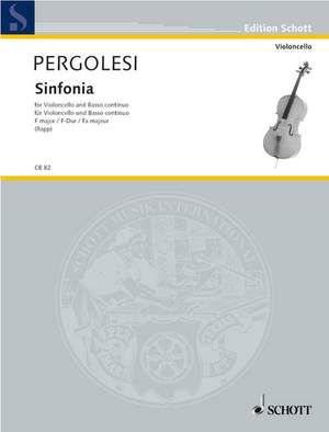 Pergolesi, Giovanni Battista: Sinfonia F Major