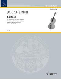 Boccherini, Luigi: Sonata Bb Major G 12