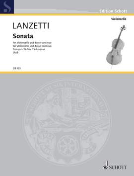 Lanzetti, Salvatore: Sonata G Major op. 1/1