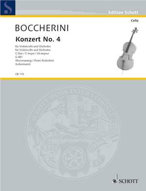 Boccherini, Luigi: Concerto No. 4 C Major G 481