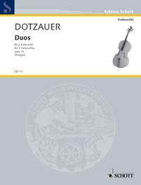 Dotzauer, Justus Johann Friedrich: Duos op. 15