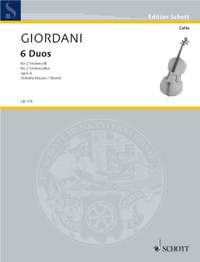 Giordani, Tommaso: Six Duos op. 4
