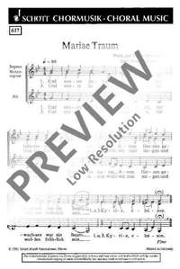 Goedecke, W: Mariae Traum
