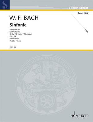 Bach, Wilhelm Friedemann: Sinfonia D Major Falck 64