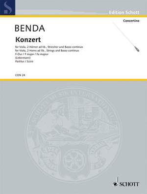 Benda, Friedrich Wilhelm Heinrich: Concerto F Major