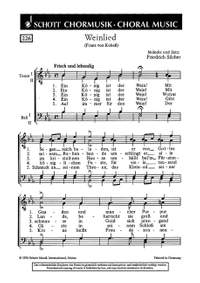 Silcher, Friedrich: Weinlied