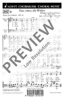 Bach, Johann Sebastian / Isaac, Heinrich / Selnecker, Nicolaus: Wach auf, mein Herz, und singe / Nun ruhen alle Wälder