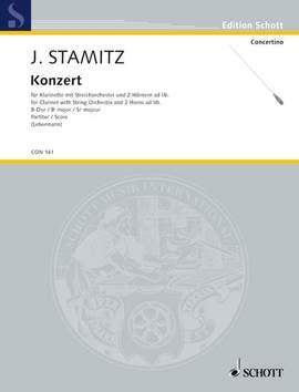 Stamitz, Johann Wenzel Anton: Concerto Bb major