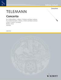Telemann, Georg Philipp: Concerto A minor