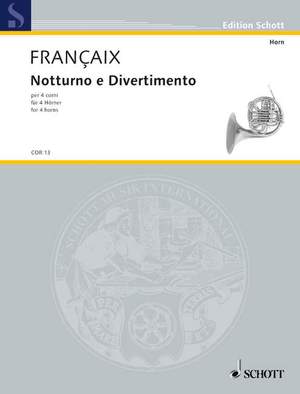 Françaix, Jean: Notturno e Divertimento