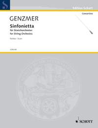 Genzmer, Harald: Sinfonietta GeWV 106