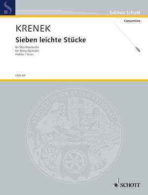 Křenek, Ernst: Sieben leichte Stücke