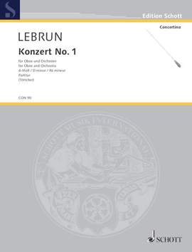 Lebrun, Ludwig August: Concerto No. 1 D minor