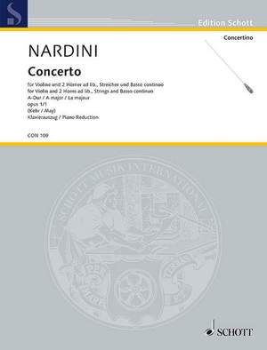 Nardini, Pietro: Concerto A Major op. 1/1